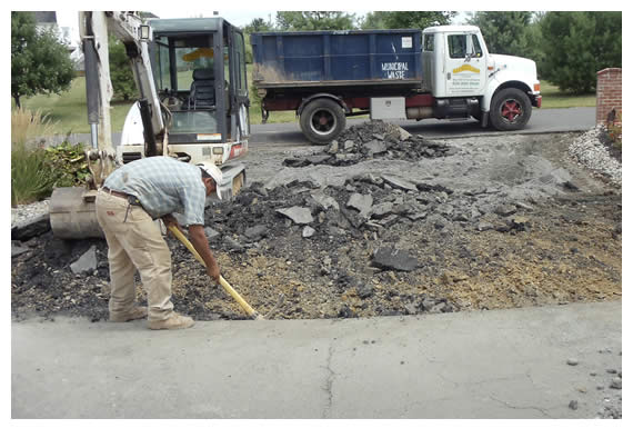 Longford Before, During & After Driveways Construction