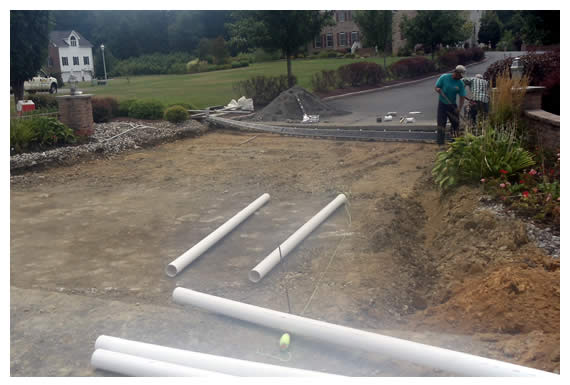 Longford Before, During & After Driveways Construction