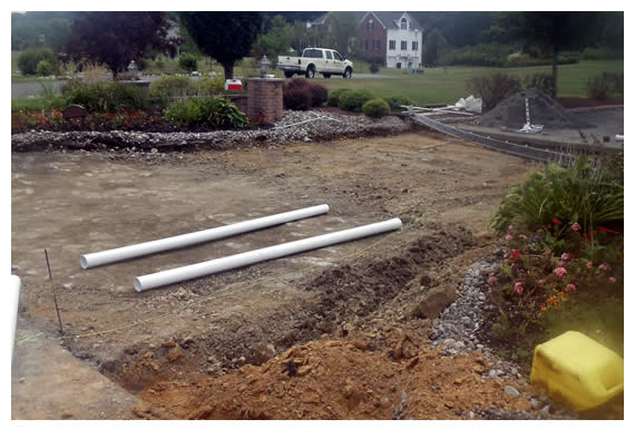 Longford Before, During & After Driveways Construction