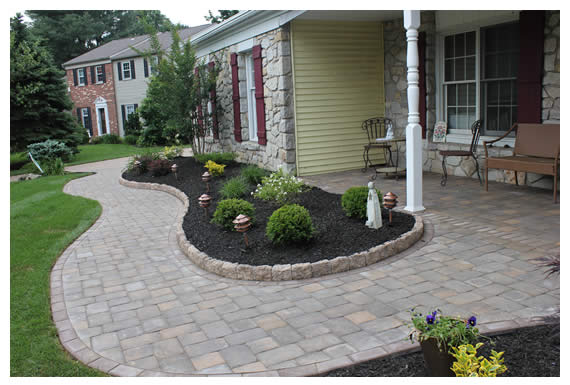 Longford Before, During & After Hardscape Construction