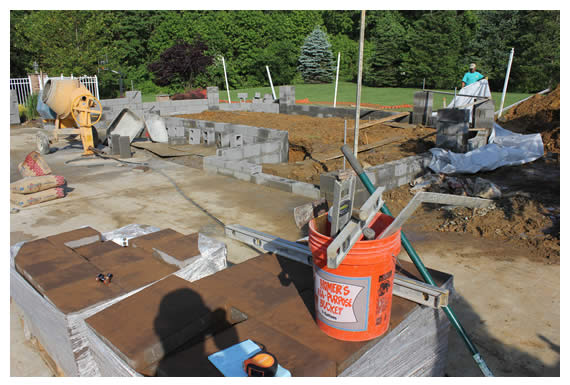 Longford Before, During & After Poolscapes Construction