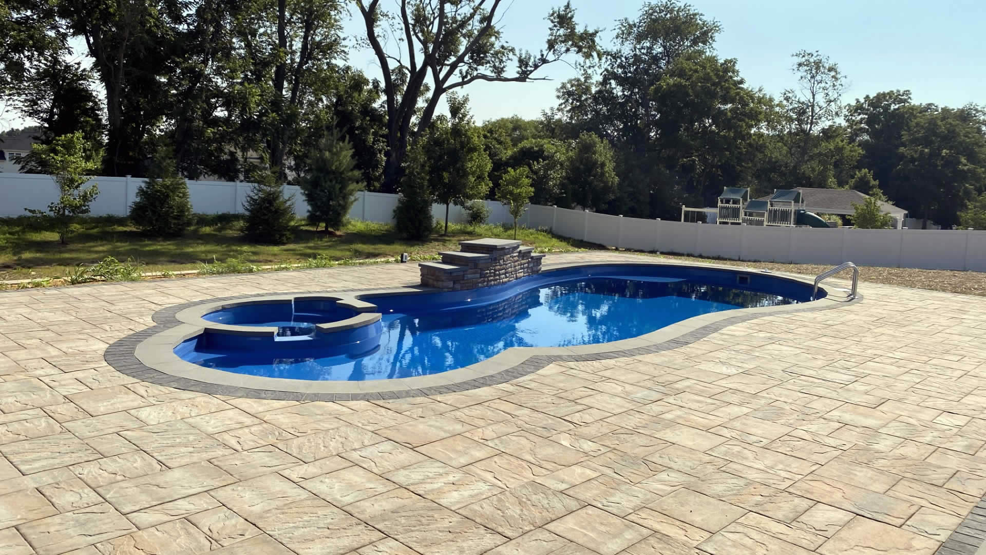 Allenhurst Pool Installation by Longford