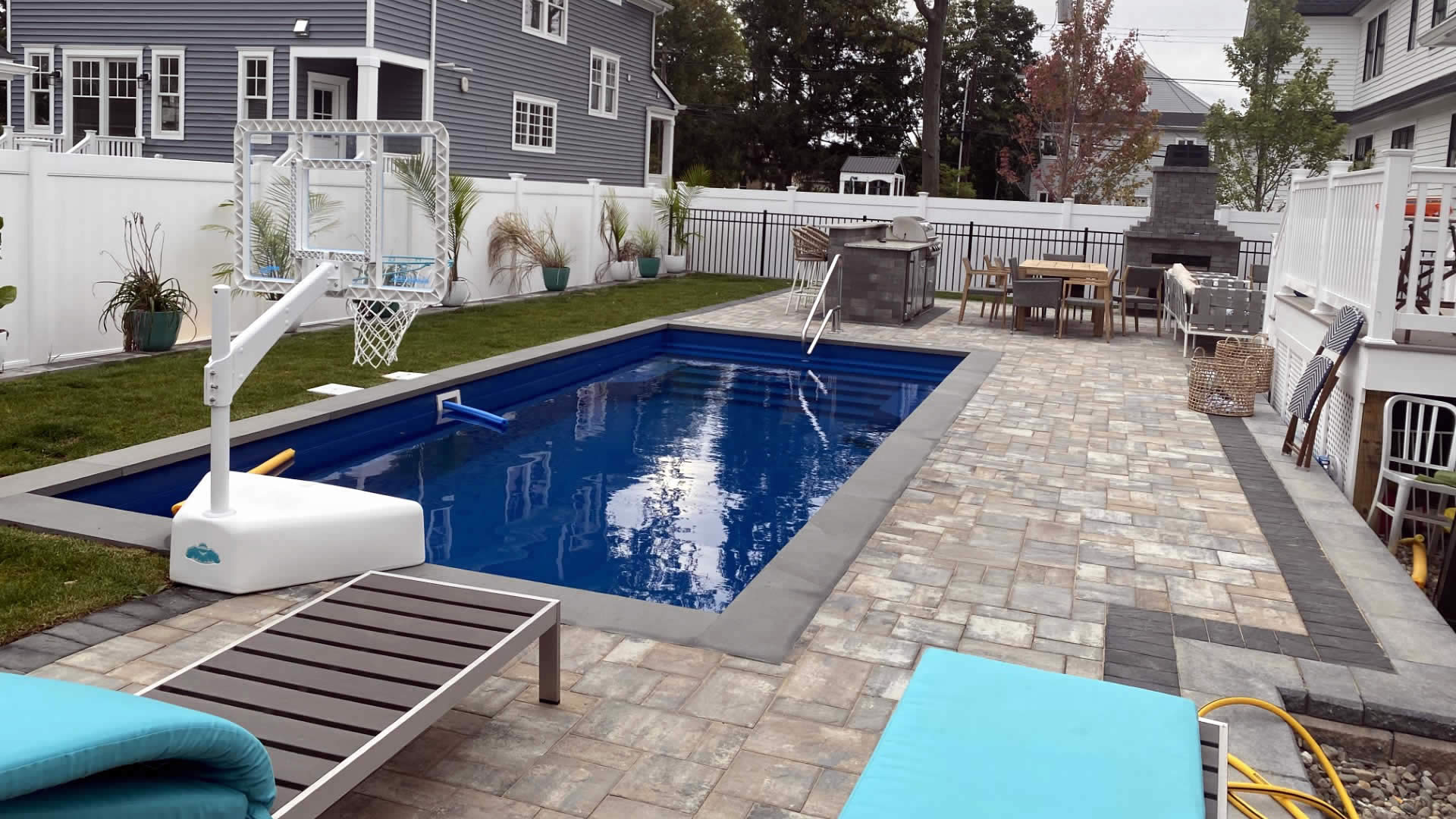 Bradley Beach Pool Installation by Longford