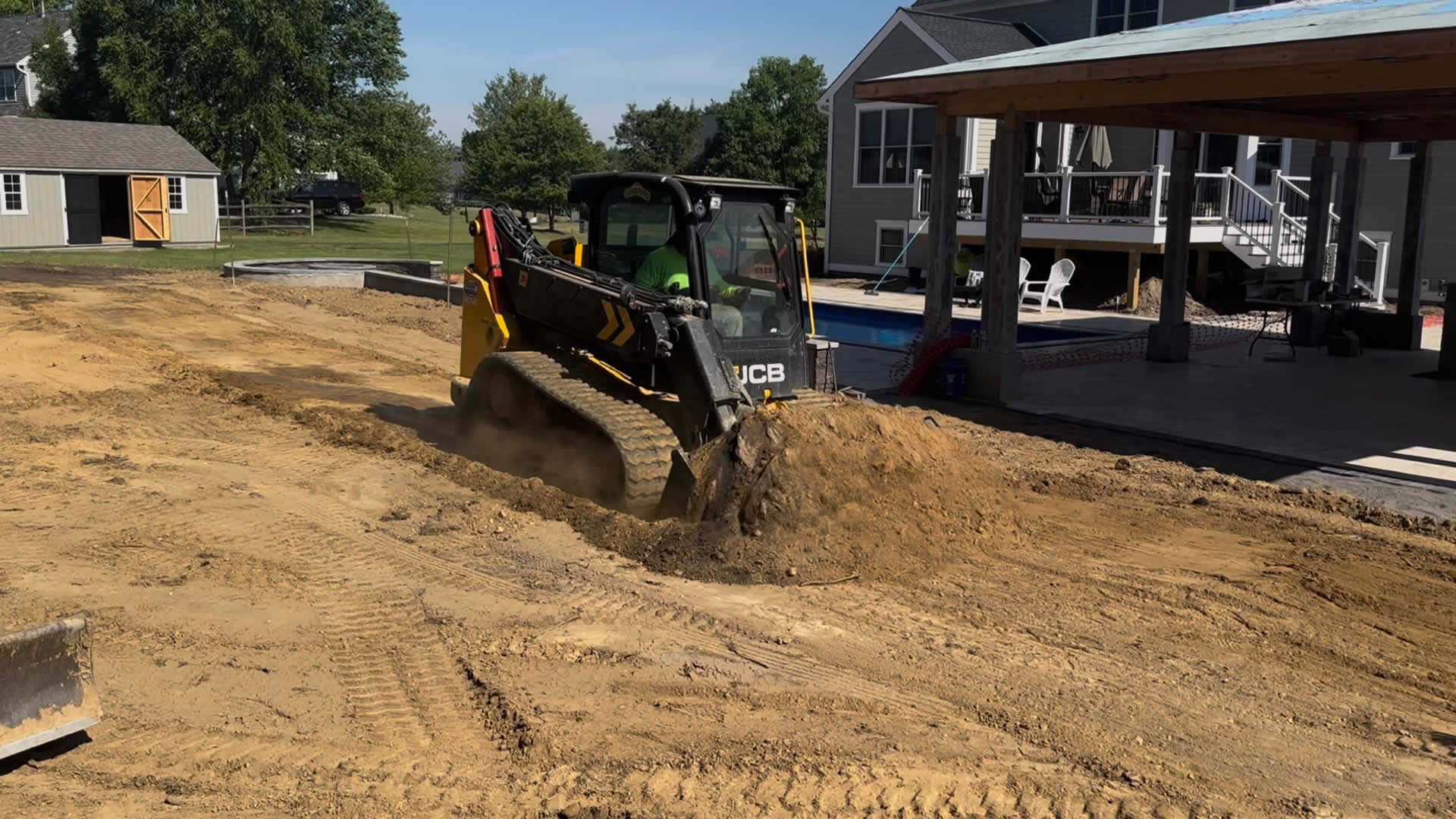 Mantoloking Pool Installation by Longford