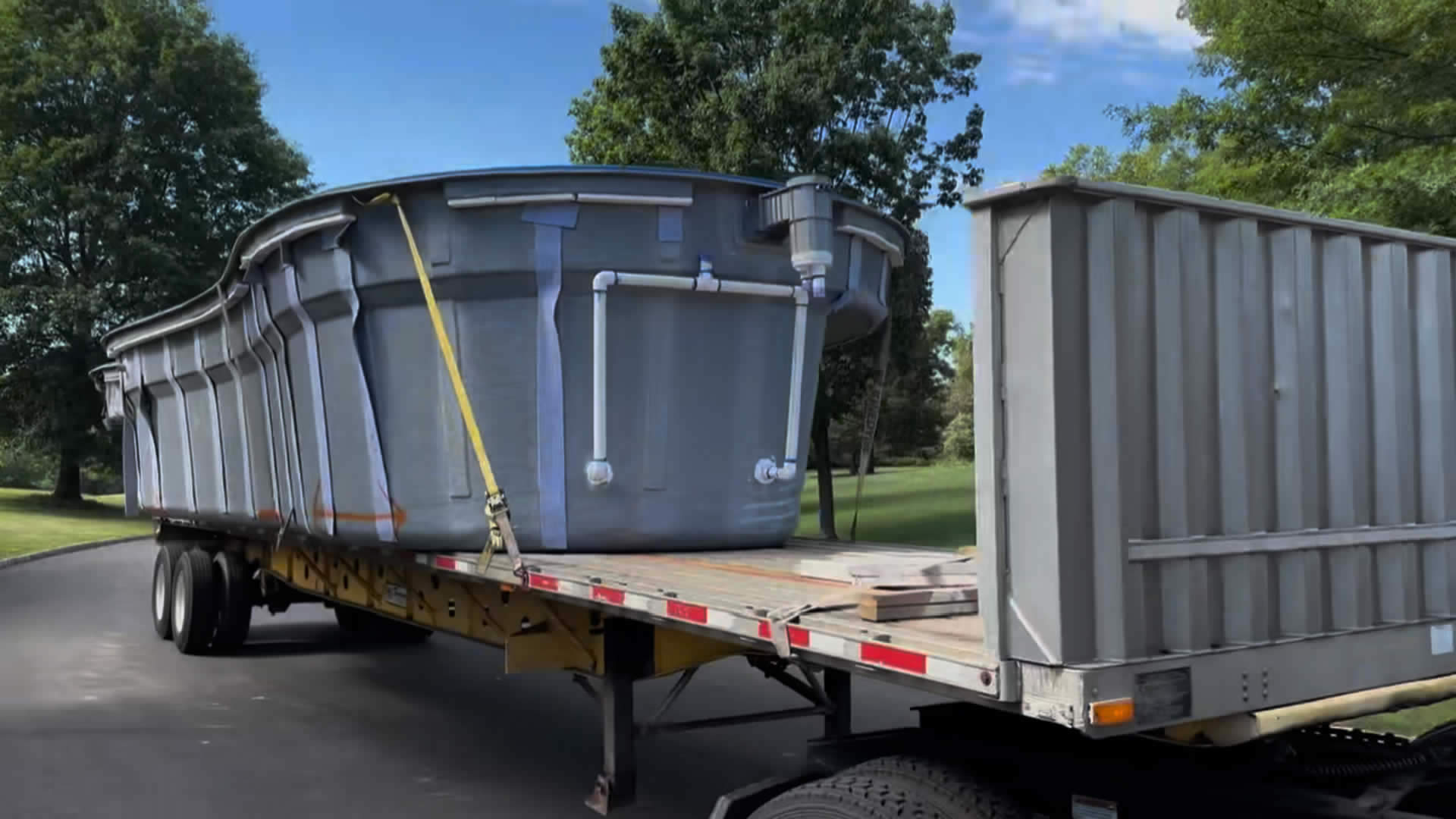 Princeton Junction Pool Installation by Longford
