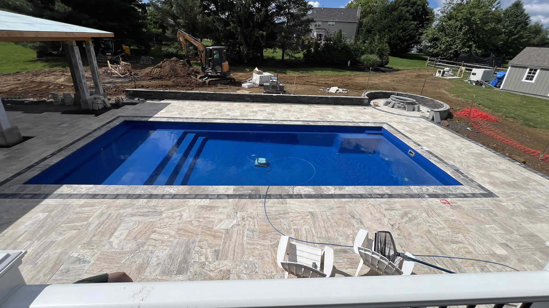 Seaside Heights Pool Installation by Longford